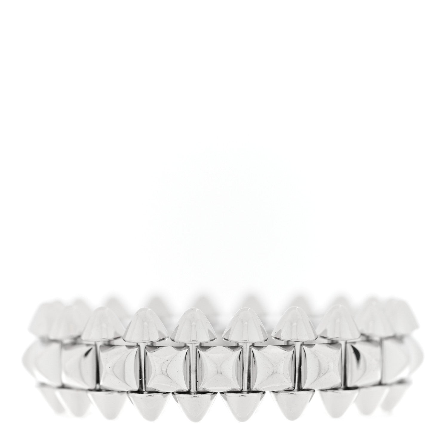 Cartier 18K White Gold SM Clash De Cartier Ring 51 5.75 3 of 4