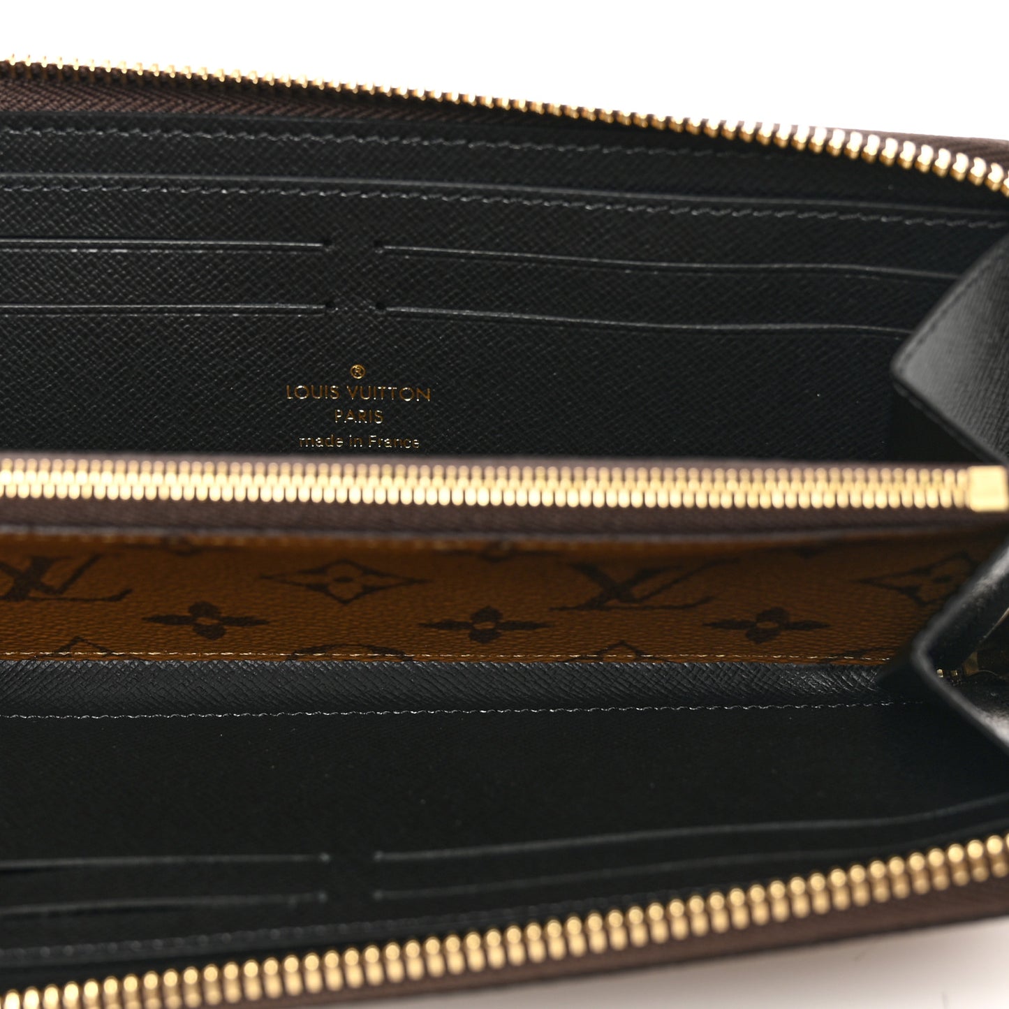 Reverse Monogram Clemence Wallet