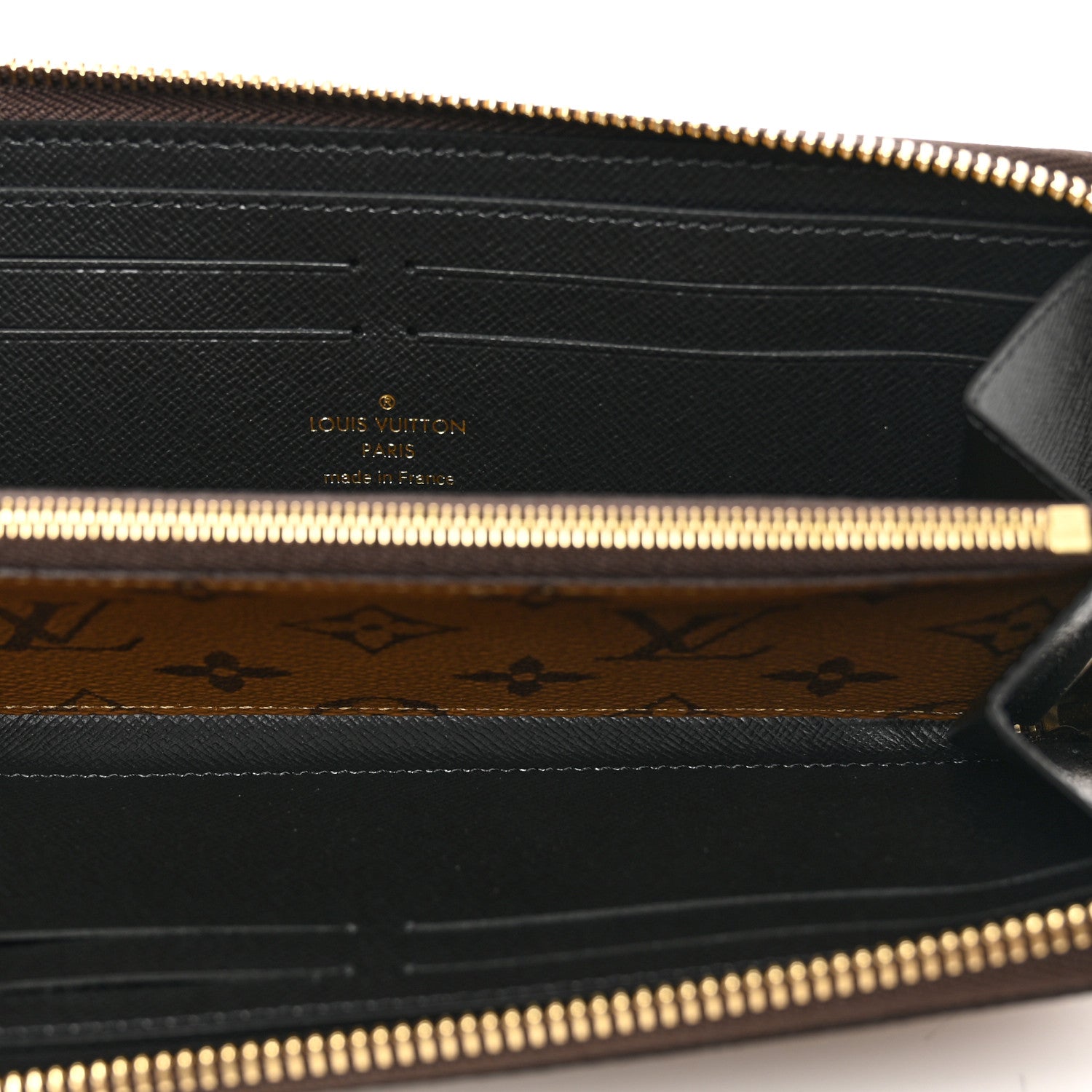Louis Vuitton Reverse Monogram Clemence Wallet 6 of 7