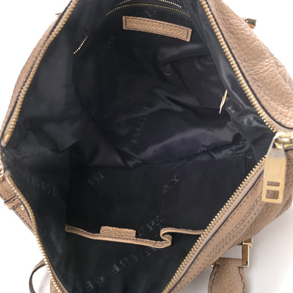 Burberry Grainy Calfskin Satchel Beige 4 of 4