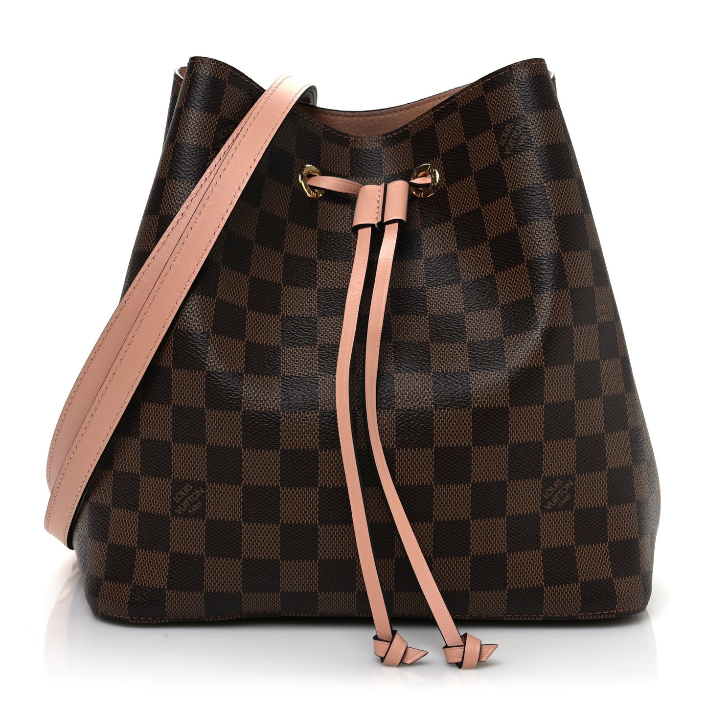 Damier Ebene Neonoe MM Venus Pink