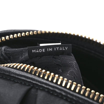 Prada Tessuto Nylon Gaufre Wristlet Black 6 of 11