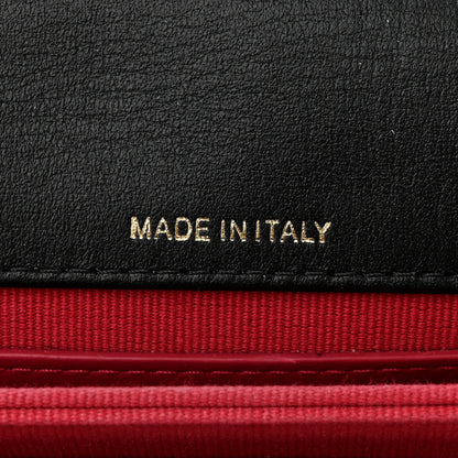 Chanel Lambskin Quilted Chanel 19 Flap Clutch Black 7 of 12