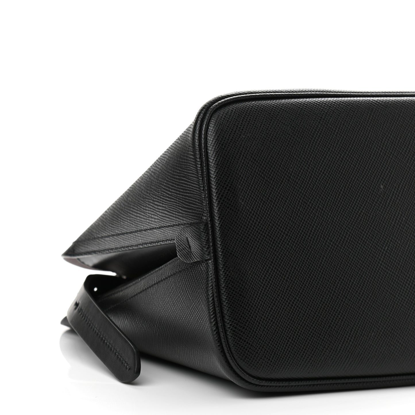 Saffiano Cuir Matinee Tote Black Cherry