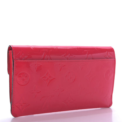 Louis Vuitton Vernis Jeanne Wallet Hot Pink 3 of 10