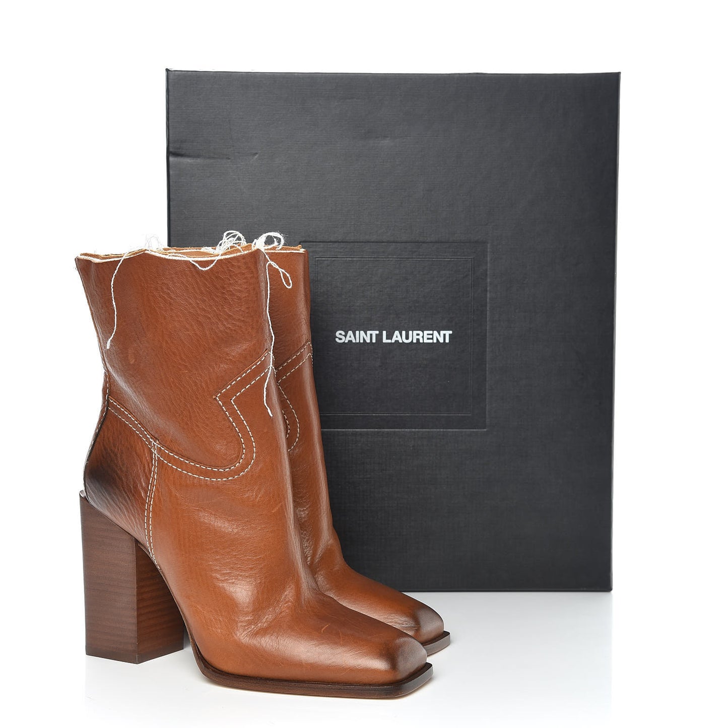 Calfskin Jodie 105 Ankle Boots 36 Camel