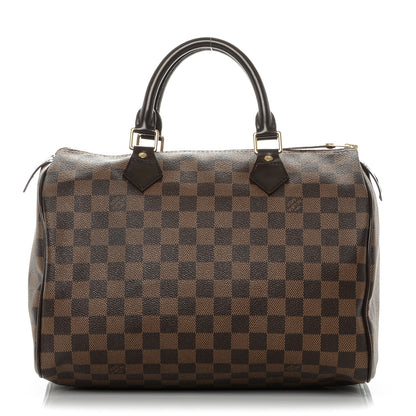 Louis Vuitton Damier Ebene Speedy 30 1 of 7