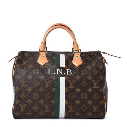 Louis Vuitton Monogram My LV Heritage Speedy 30 Vert Anglais White 1 of 8