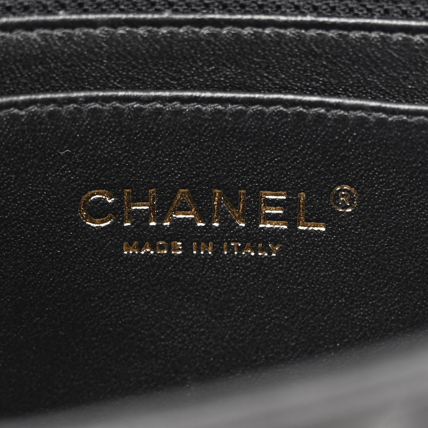 Chanel Lambskin Quilted Mini Rectangular Flap Black 6 of 13