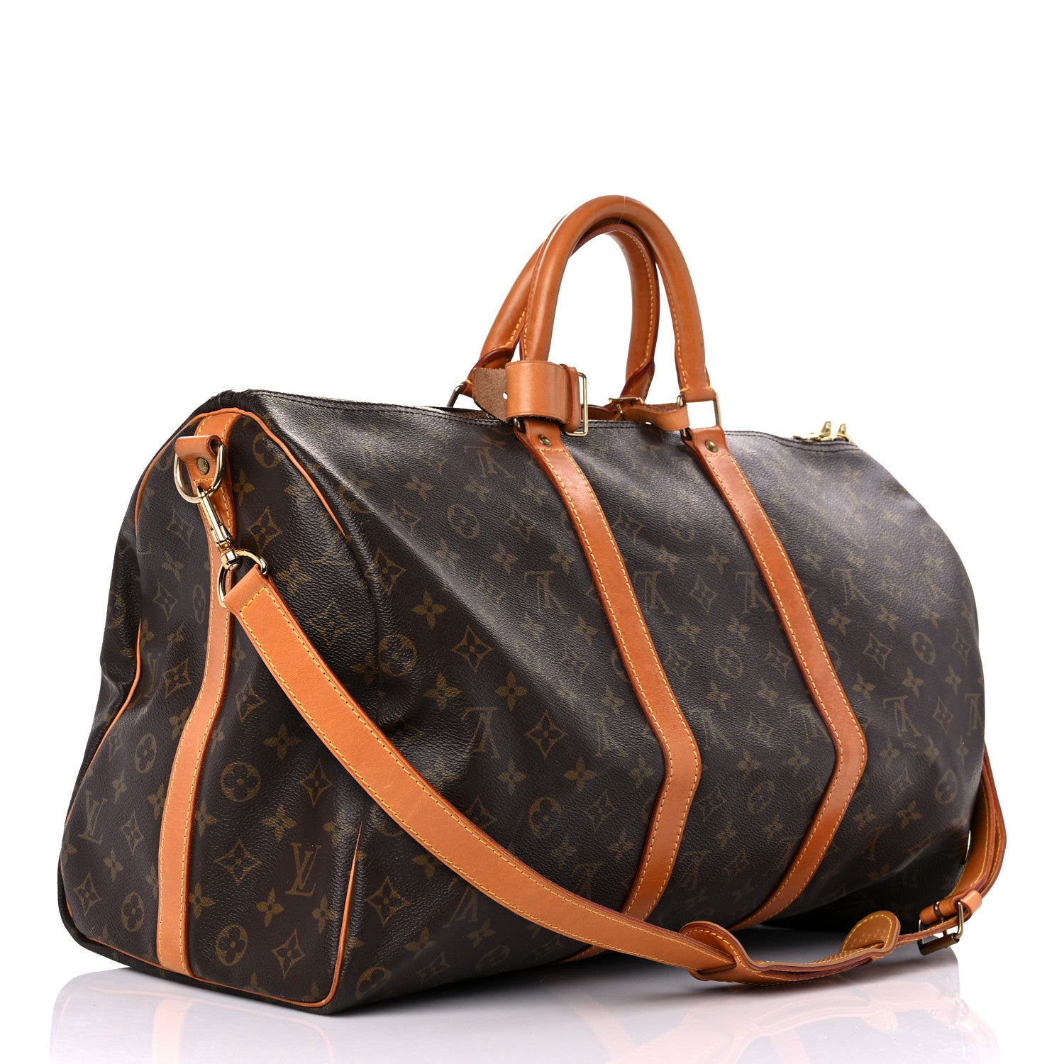 Louis Vuitton Monogram Keepall Bandouliere 50 3 of 21