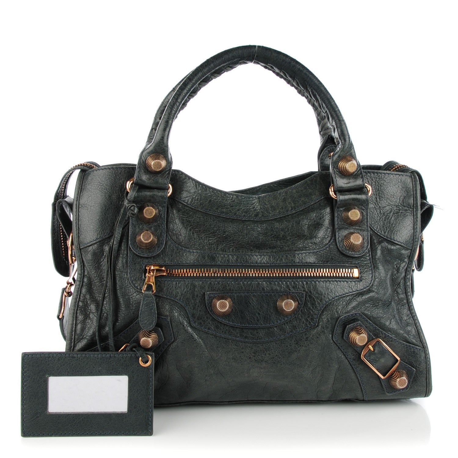 Balenciaga Agneau Giant 21 Rose Gold Hardware City Anthracite 1 of 11
