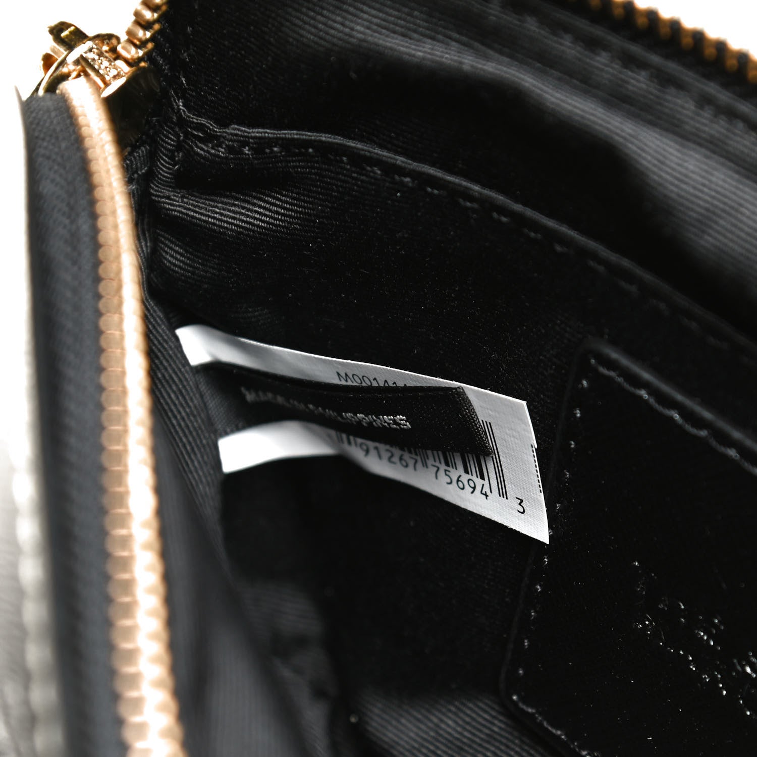 Marc Jacobs Saffiano Small Snapshot Camera Bag Black 7 of 10