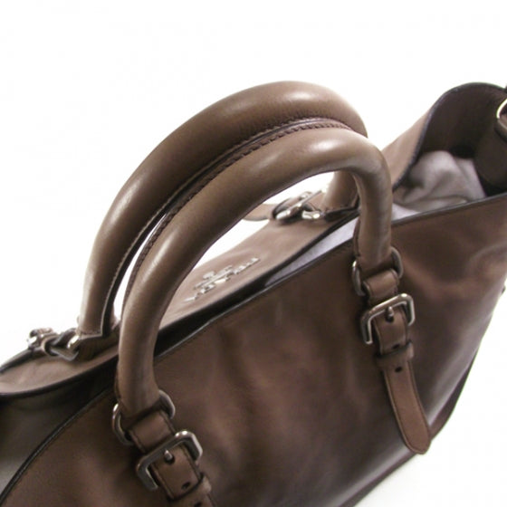 Prada CERVO ZIPPER TOTE 4 of 13