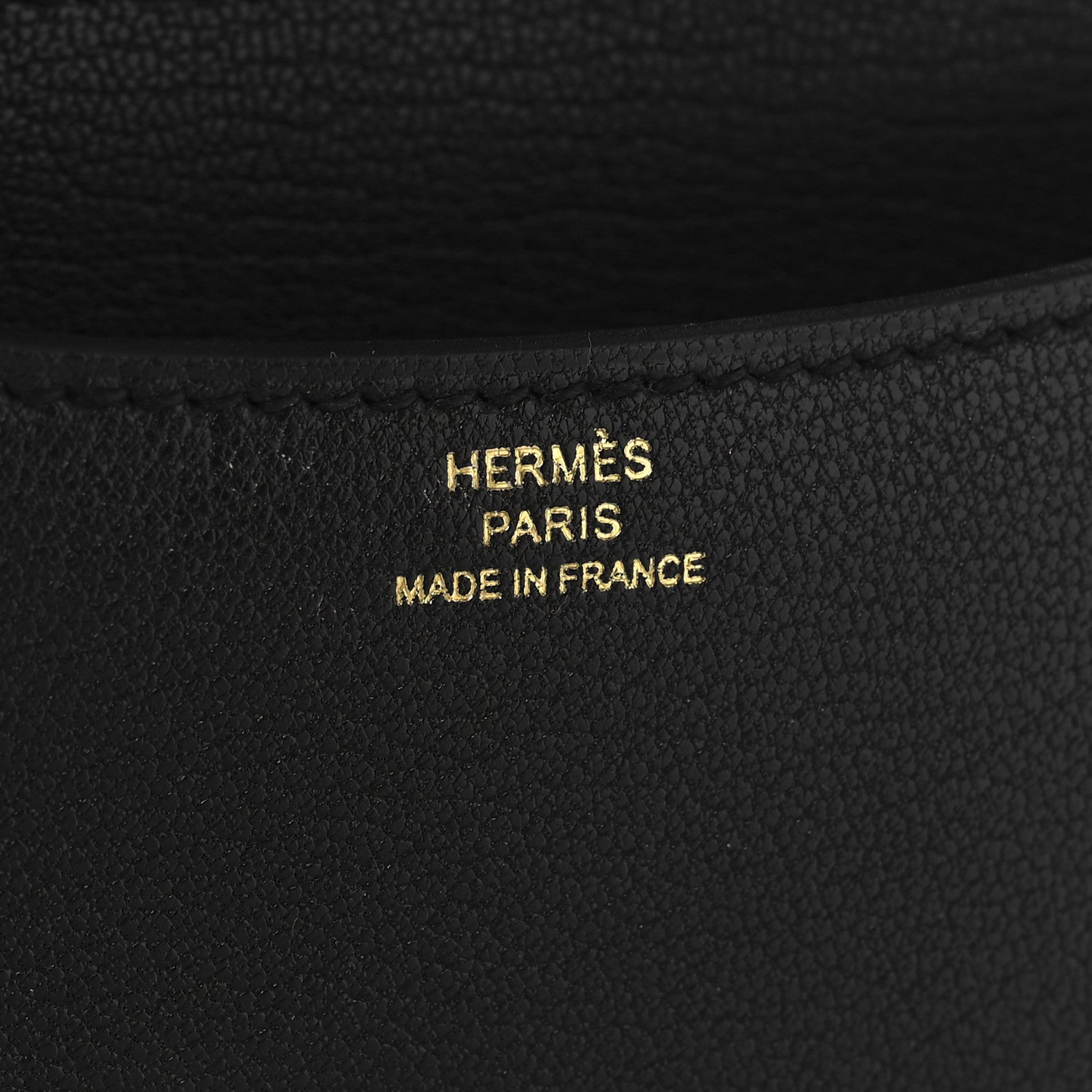Hermes Chevre Mysore Constance 18 Black 7 of 12