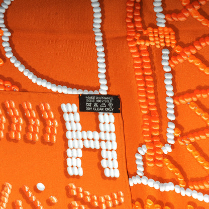 Hermes Silk Kelly En Perles Scarf 70 5 of 5