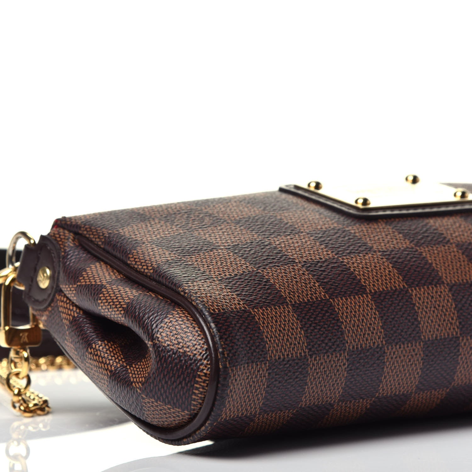 Louis Vuitton Damier Ebene Eva Clutch 8 of 9