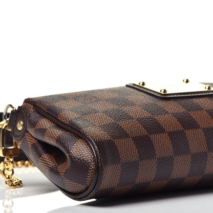Louis Vuitton Damier Ebene Eva Clutch 8 of 9