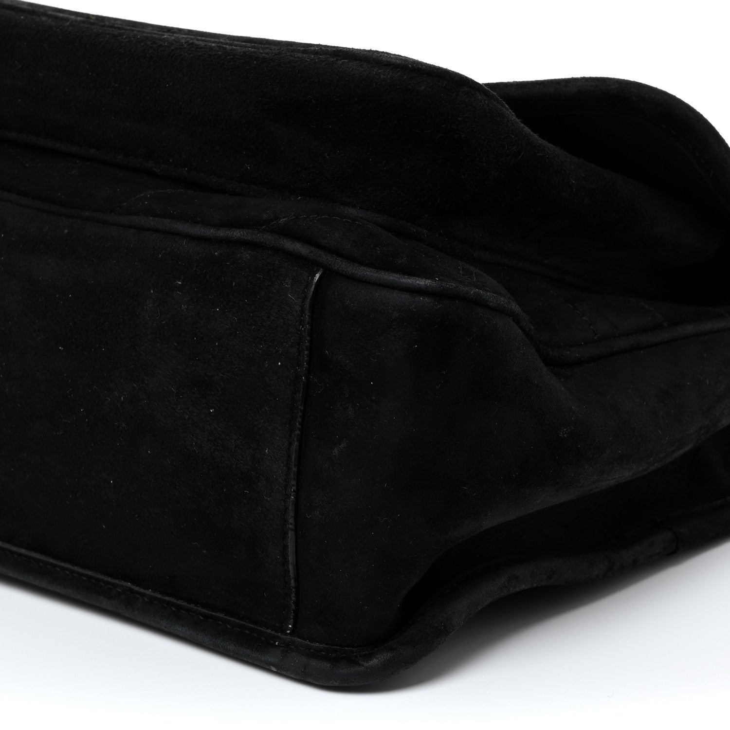 Saint Laurent Suede Monogram Medium Niki Chain Satchel Black 11 of 27