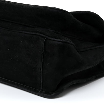 Saint Laurent Suede Monogram Medium Niki Chain Satchel Black 11 of 27