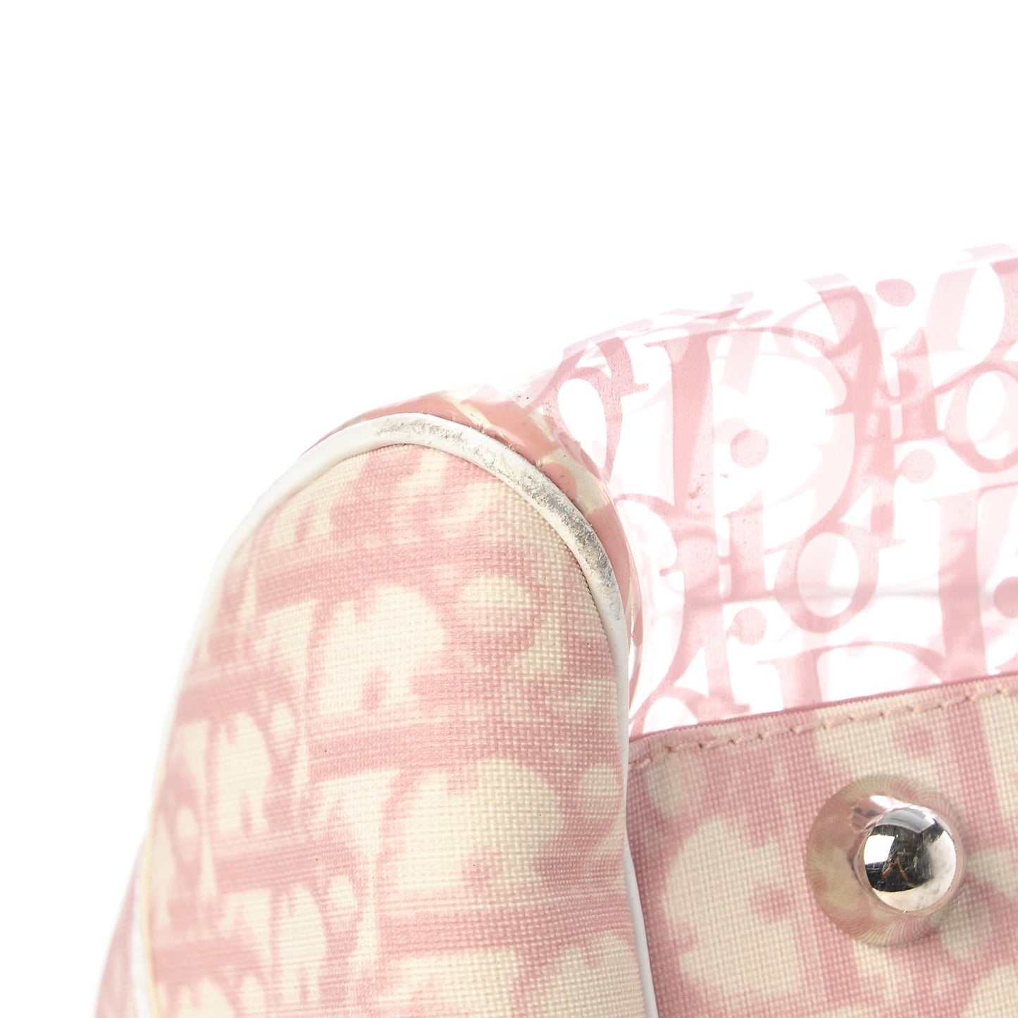 Vinyl Diorissimo Girly Rain Bowler Pink