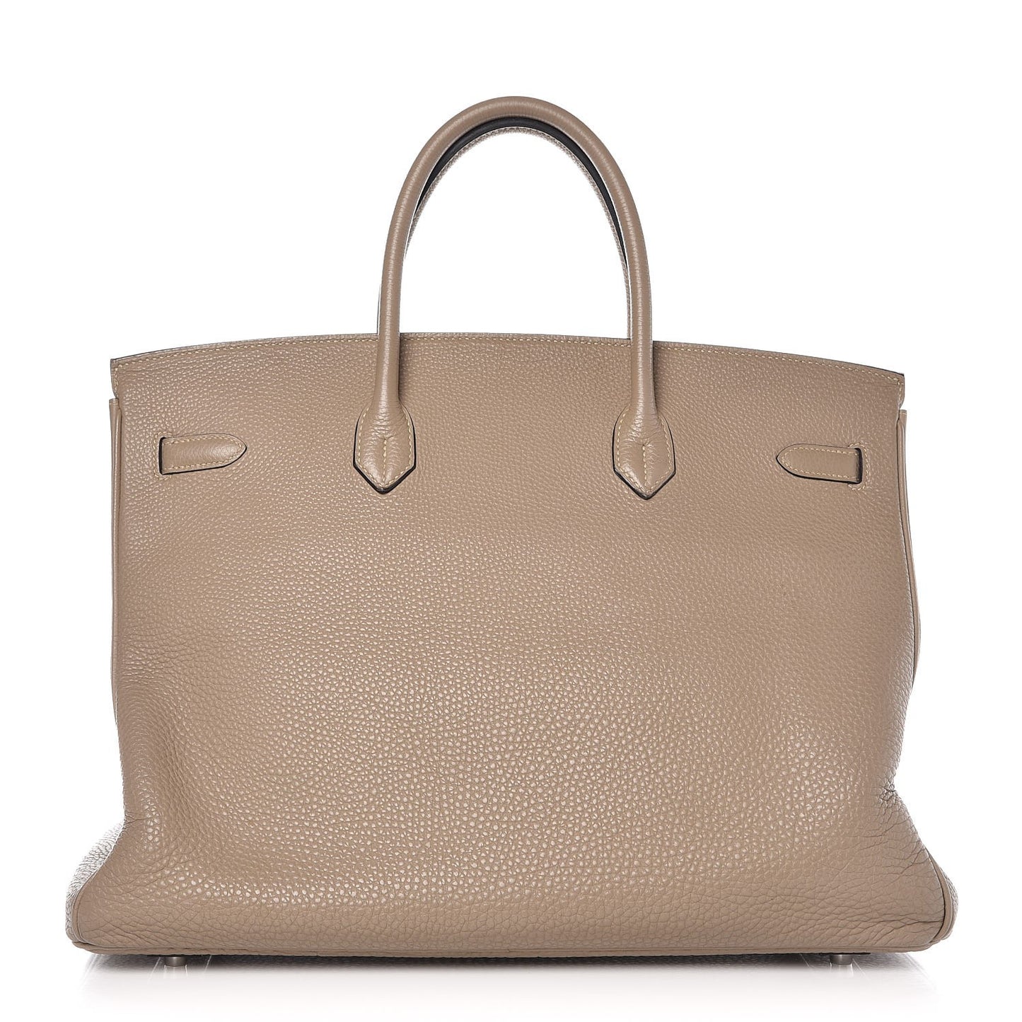 Taurillon Clemence Birkin 40 Gris Tourterelle