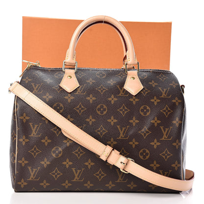 Louis Vuitton Monogram Speedy Bandouliere 30 11 of 11