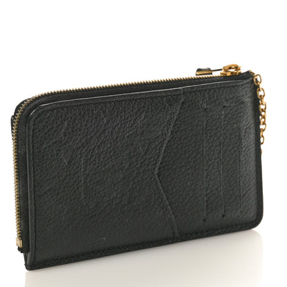 Louis Vuitton Empreinte Recto Verso Card Holder Black 3 of 8