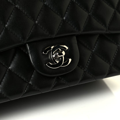 Chanel Lambskin Quilted Mini Rectangular Flap Black 10 of 22