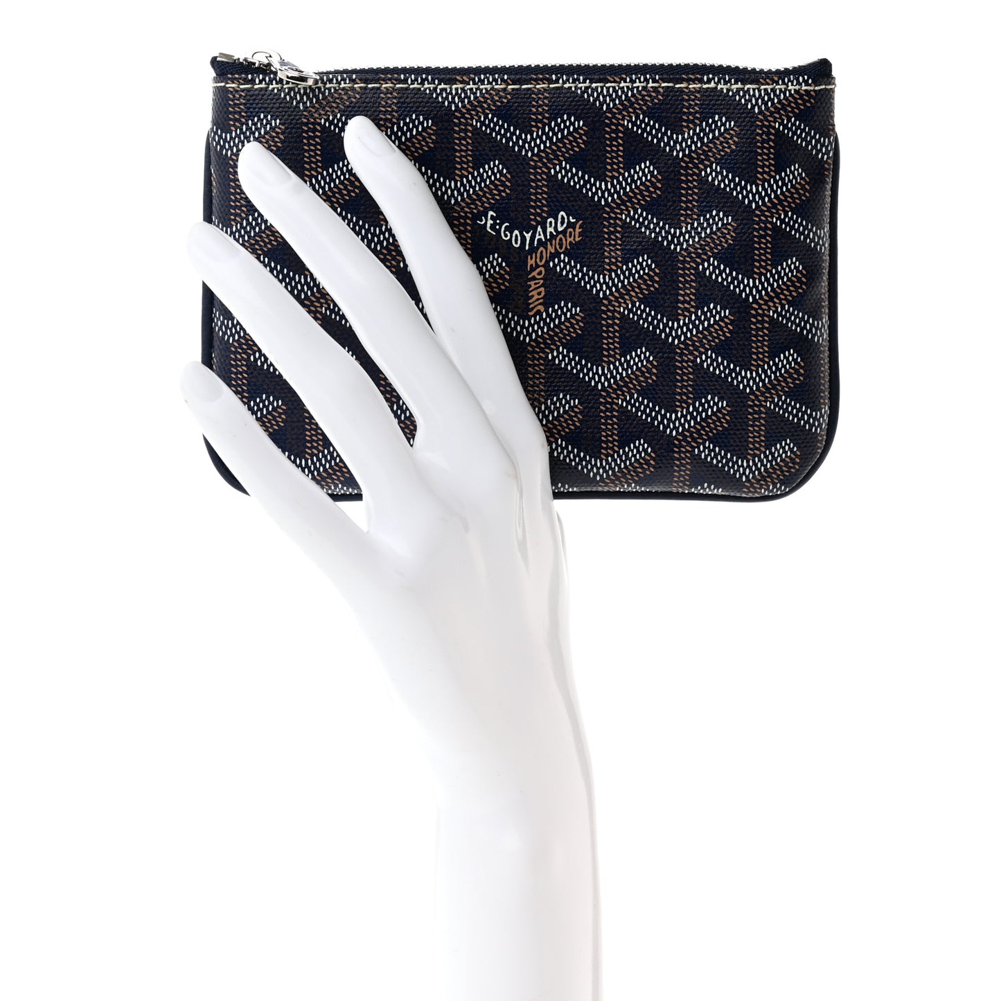 Goyardine Mini Senat Pochette Navy