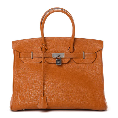 Hermes Togo Birkin 35 Potiron 1 of 14