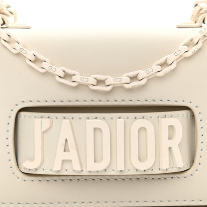 Christian Dior Ultra Matte Calfskin Mini J'Adior Chain Flap Bag White 7 of 10