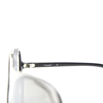 Chanel Clip On Sunglasses 71230 Mirror Grey Black 5 of 10