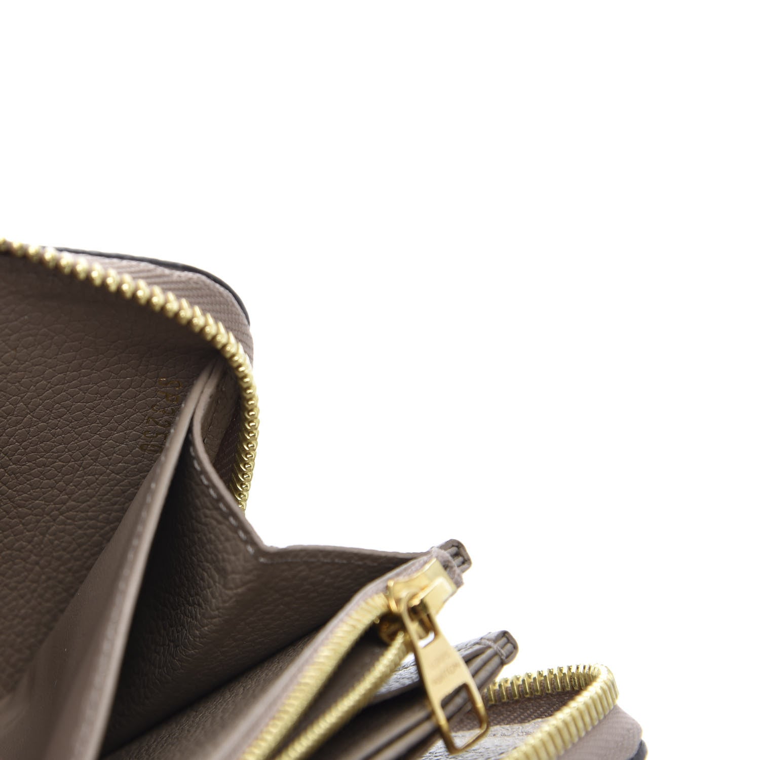 Louis Vuitton Empreinte Monogram Giant Zippy Wallet Tourterelle Creme 9 of 9