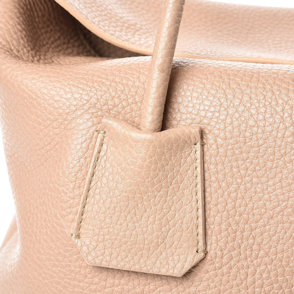 Burberry London Grainy Calfskin Medium Baynard Tote Light Nude 12 of 21