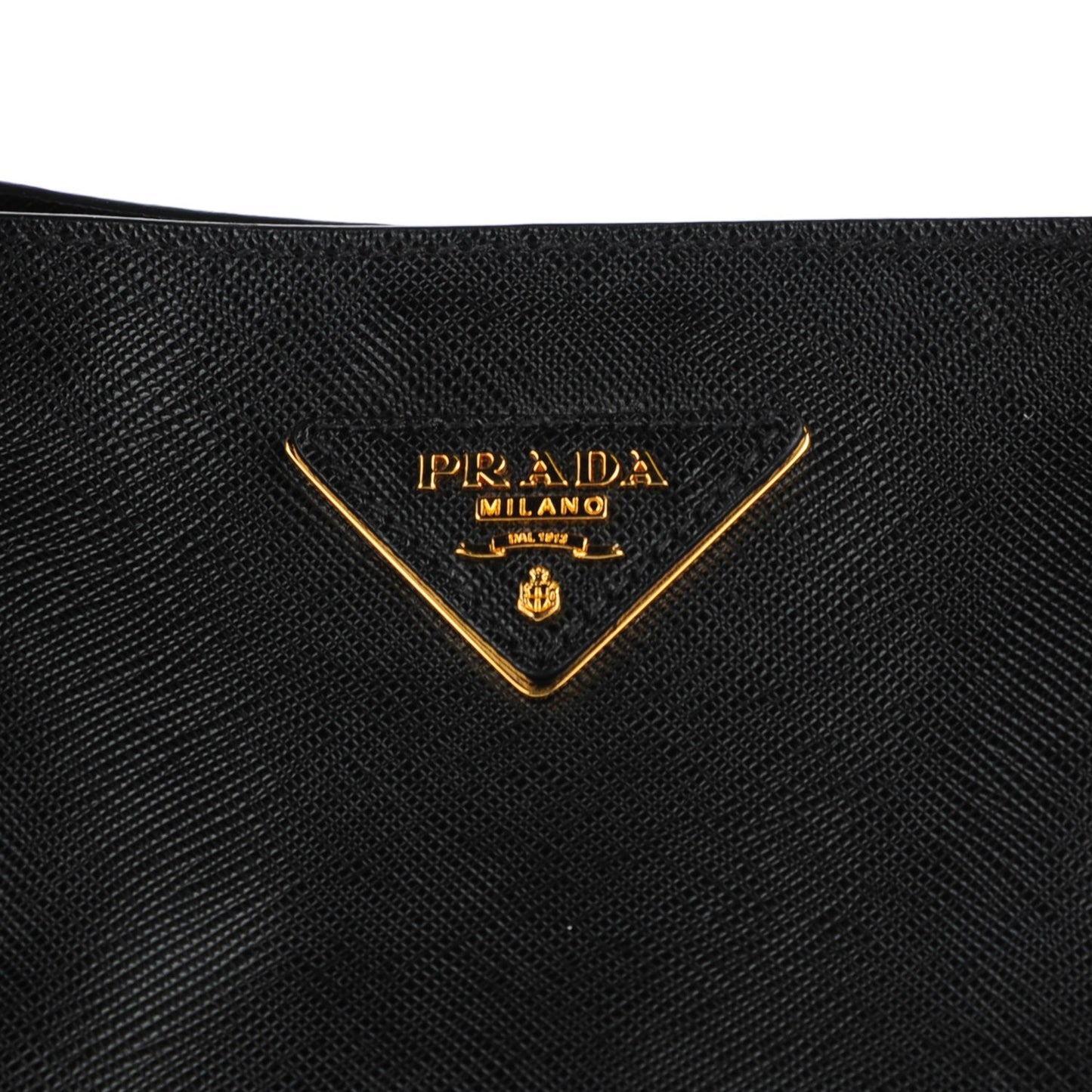 Saffiano Lux Large Tote Nero Black