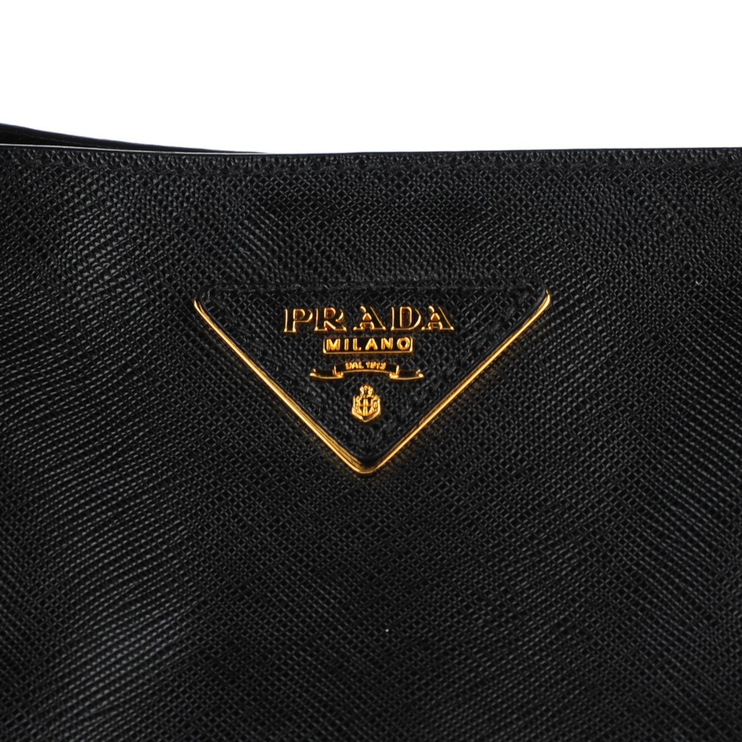 Prada Saffiano Lux Large Tote Nero Black 9 of 10