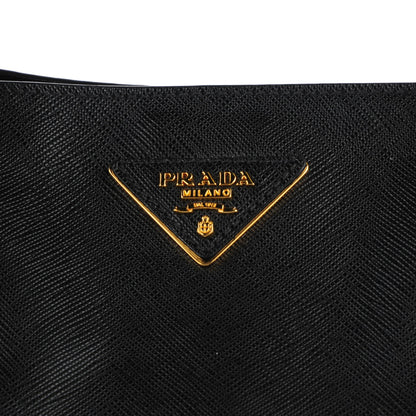 Prada Saffiano Lux Large Tote Nero Black 9 of 10