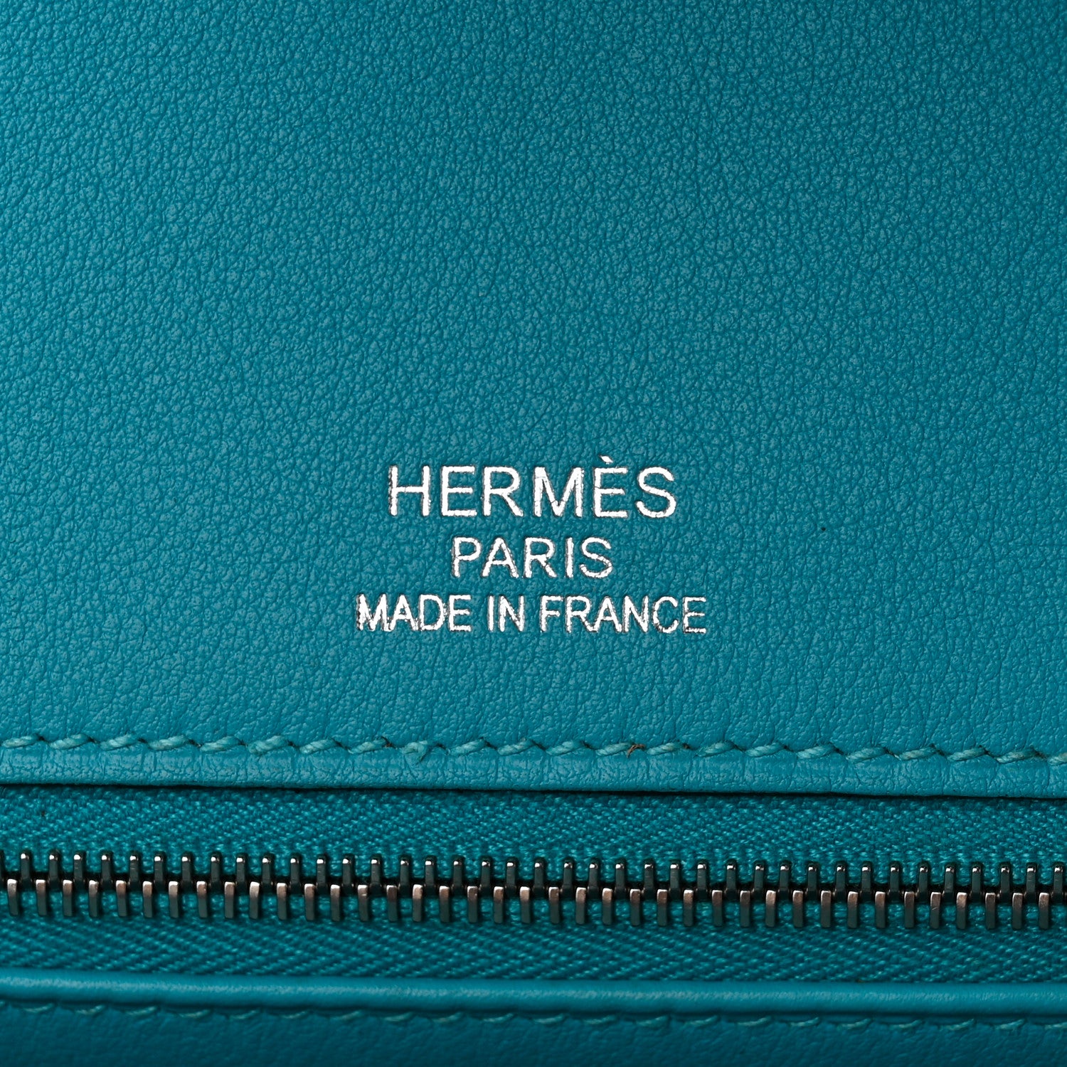 Hermes Togo Swift Ghillies Birkin 35 Turquoise 6 of 12