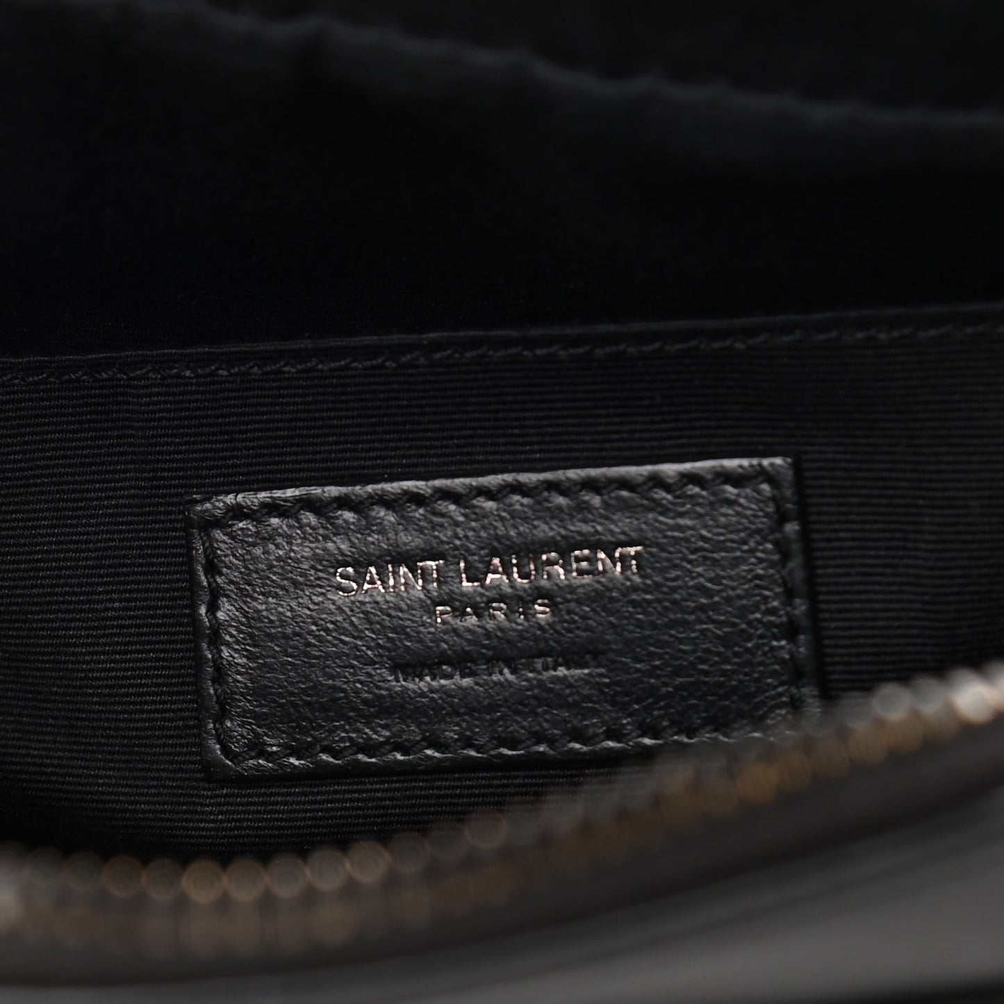 Calfskin Matelasse Monogram Lou Camera Bag Black