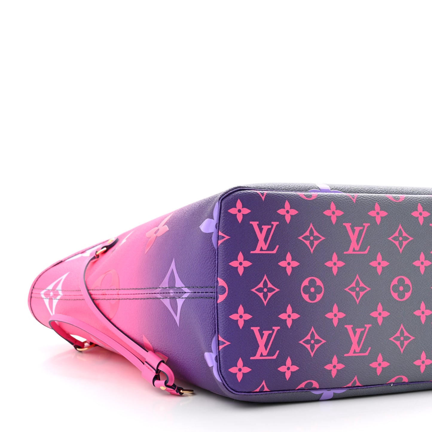 Monogram Giant Spring In The City Neverfull MM Midnight Fuchsia