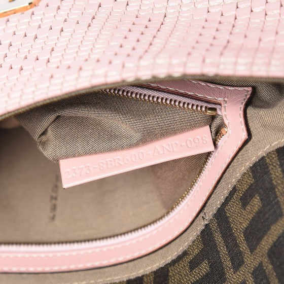 Calfskin Woven Baguette Cipria Beige Phard