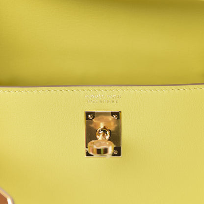 Hermes Swift Kelly Danse II Belt Bag Lime 6 of 12