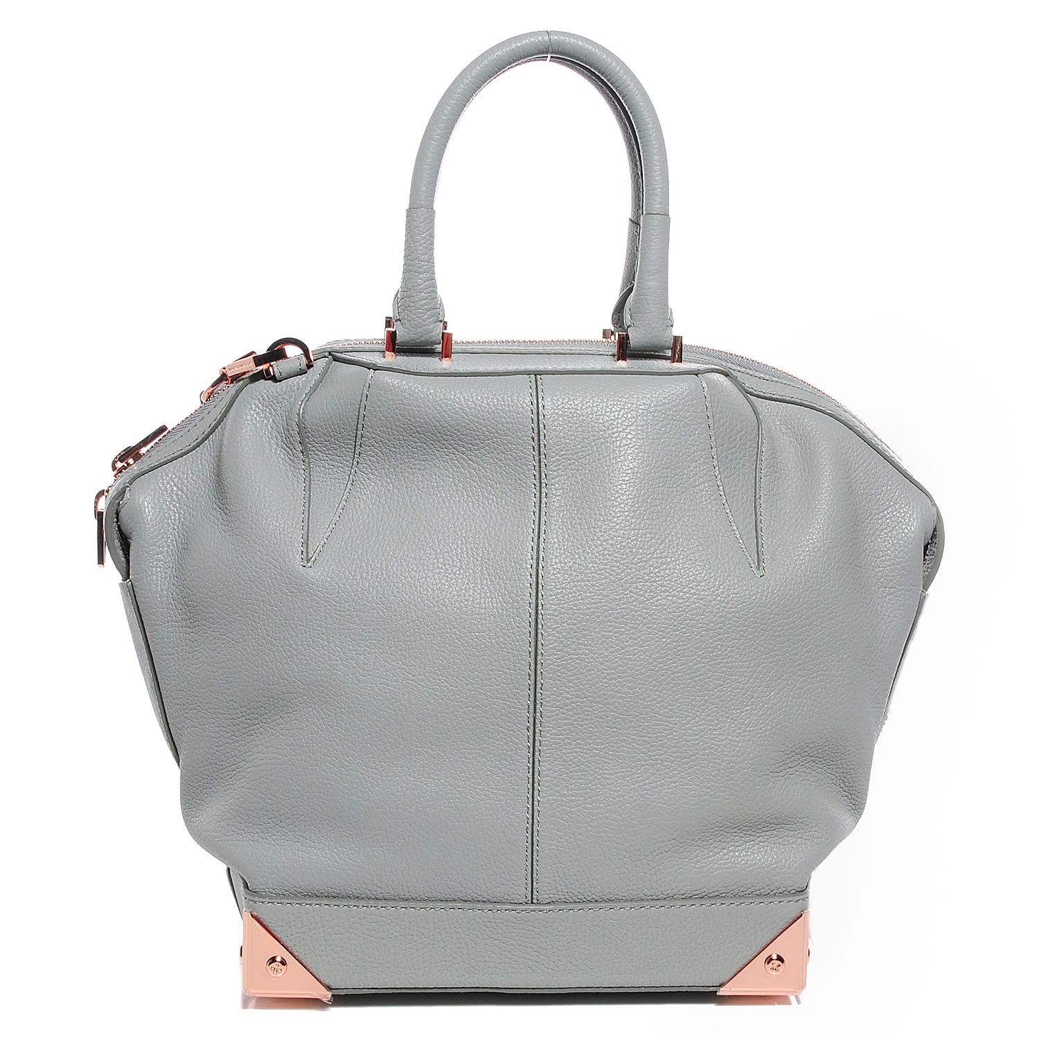 Alexander Wang Pebbled Calfskin Small Emile Mercury With Rose Gold Hardware 1 of 7