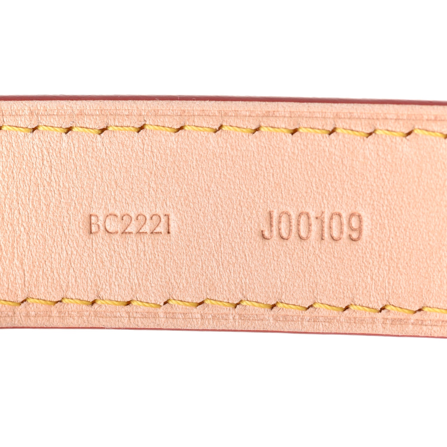 Louis Vuitton Vachetta 25mm Adjustable Shoulder Strap 5 of 6