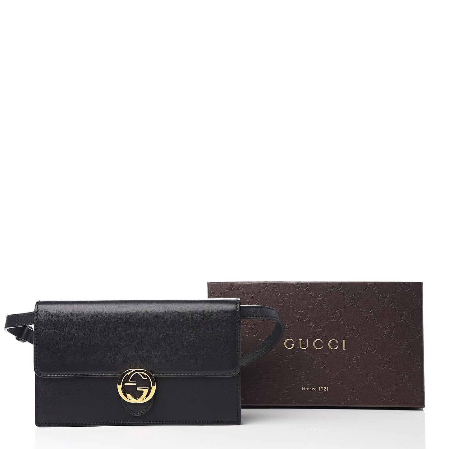 Calfskin Icon Wallet Black