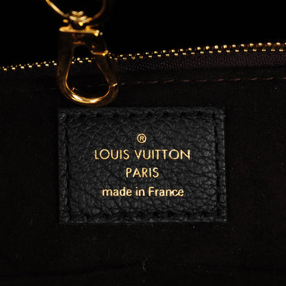 Louis Vuitton Calfskin Monogram Kimono Tote PM Black 6 of 7