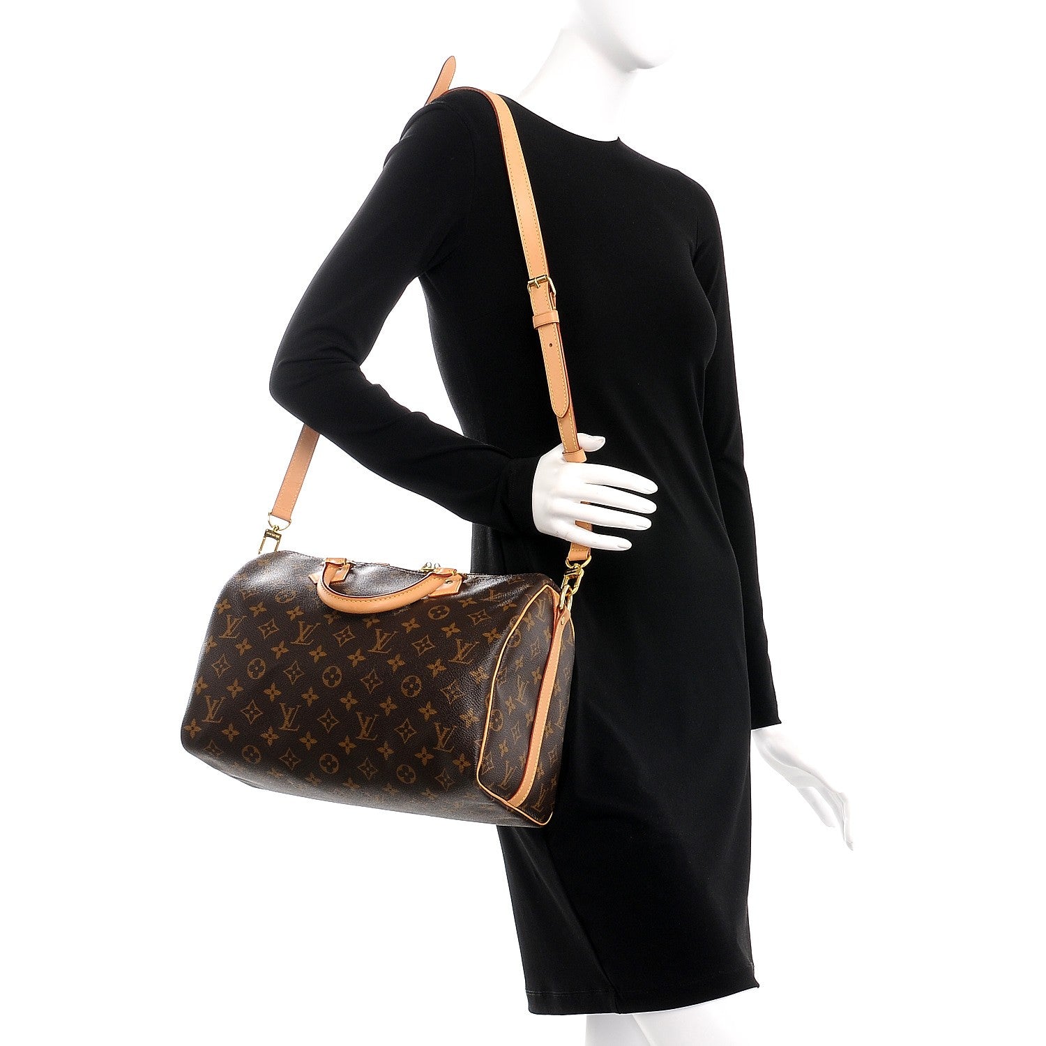 Louis Vuitton Monogram Speedy Bandouliere 30 2 of 9