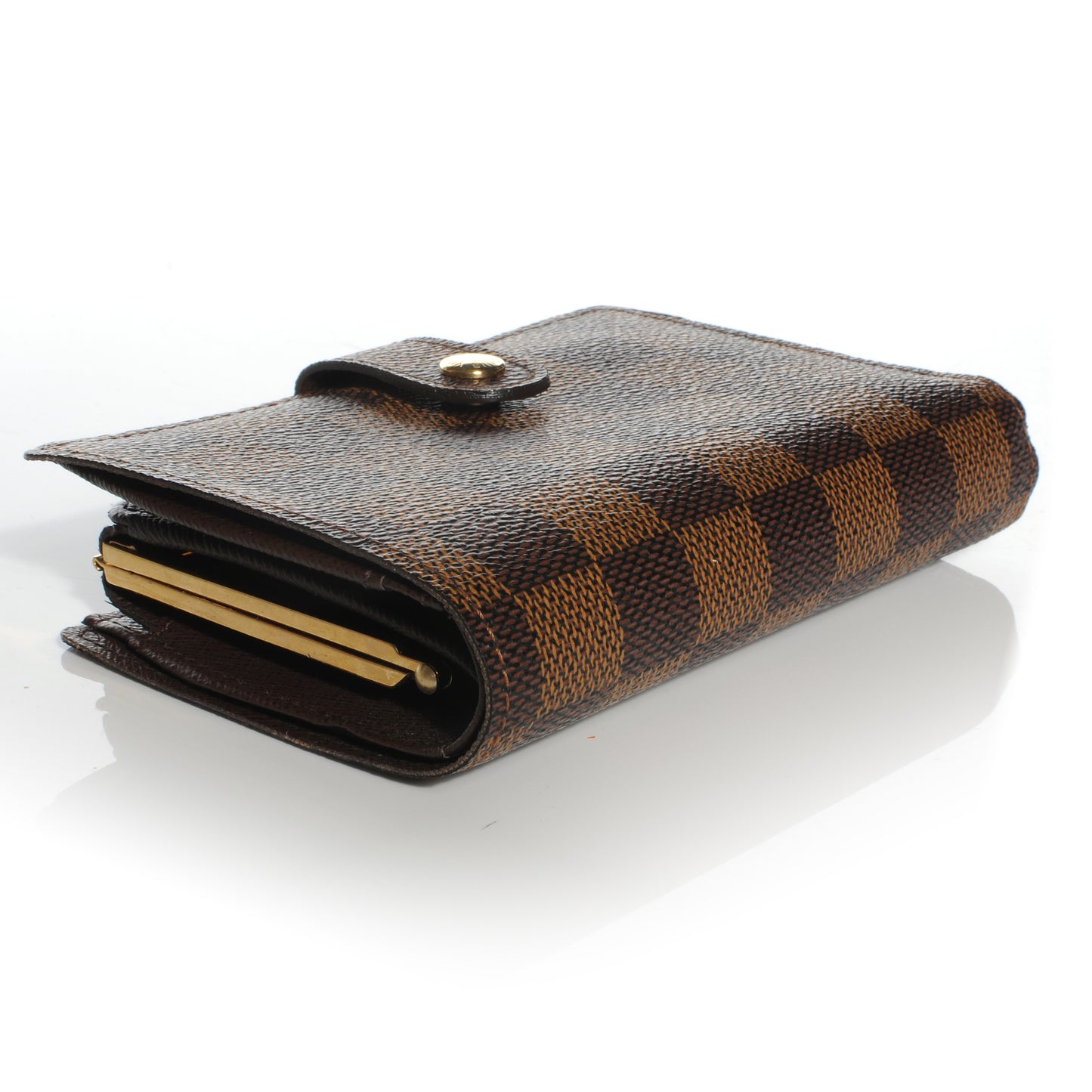 Damier Ebene French Purse Wallet