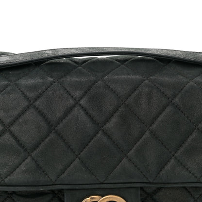 Chanel Iridescent Calfskin Quilted Large Shiva Flap Black 8 of 13