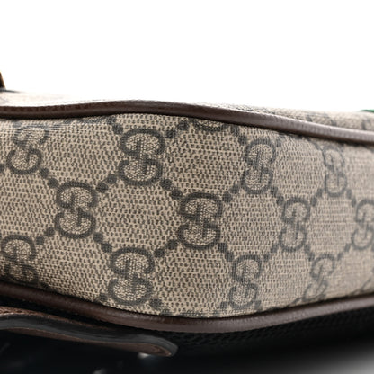 Gucci Soft GG Supreme Monogram Medium Ophidia Belt Bag Dark Brown 9 of 11